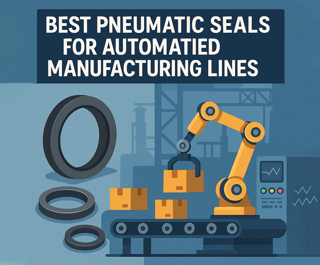 Pneumatic Piston Seal