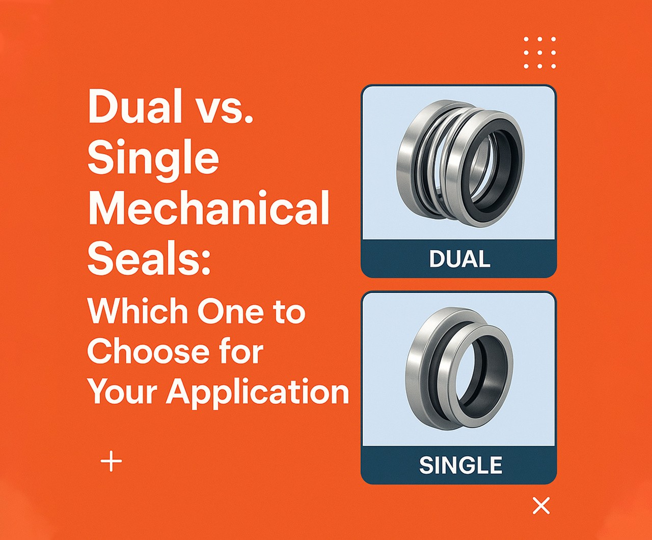 Single Mechanical Seals