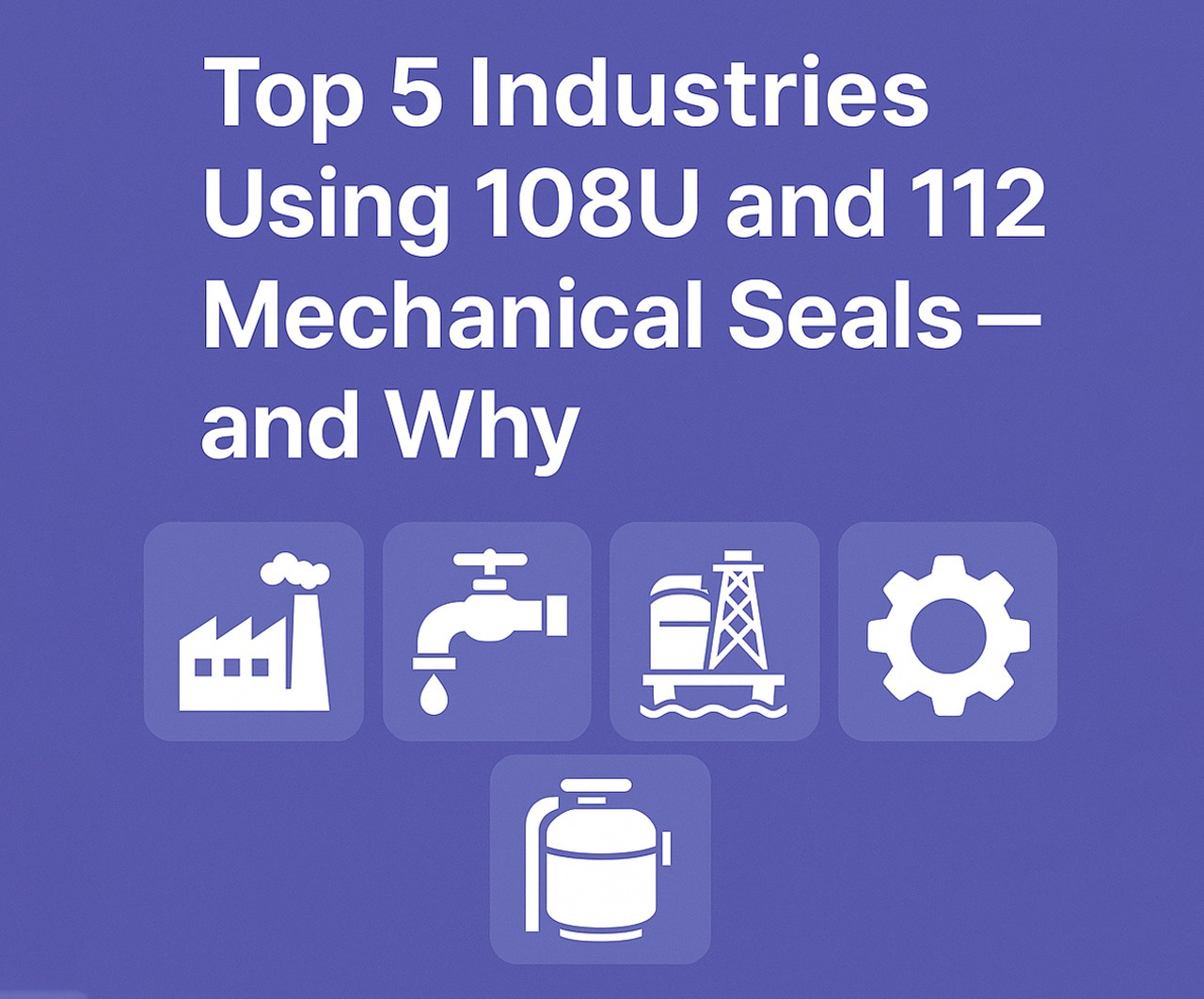 112 Mechanical Seals